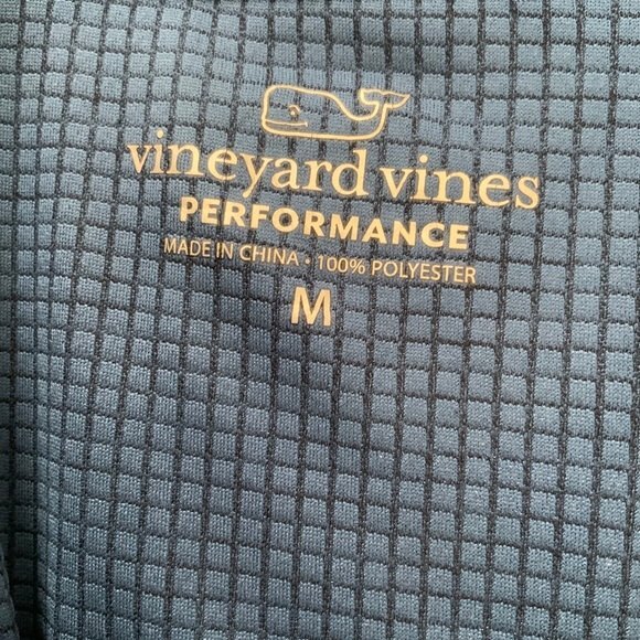 Vineyard Vines Performance 1/4 Zip Long Sleeve Shirt M - Picture 3 of 5